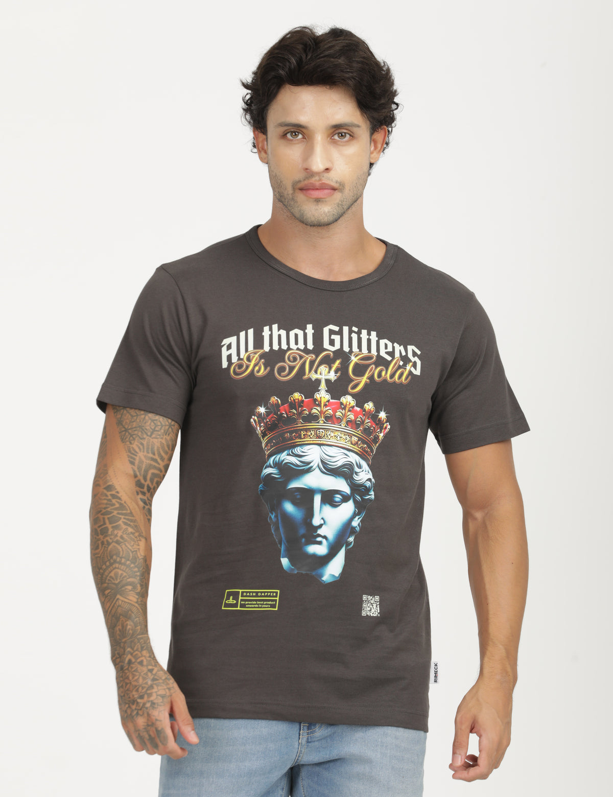 Men’s Premium Graphic Crew Neck T-Shirt