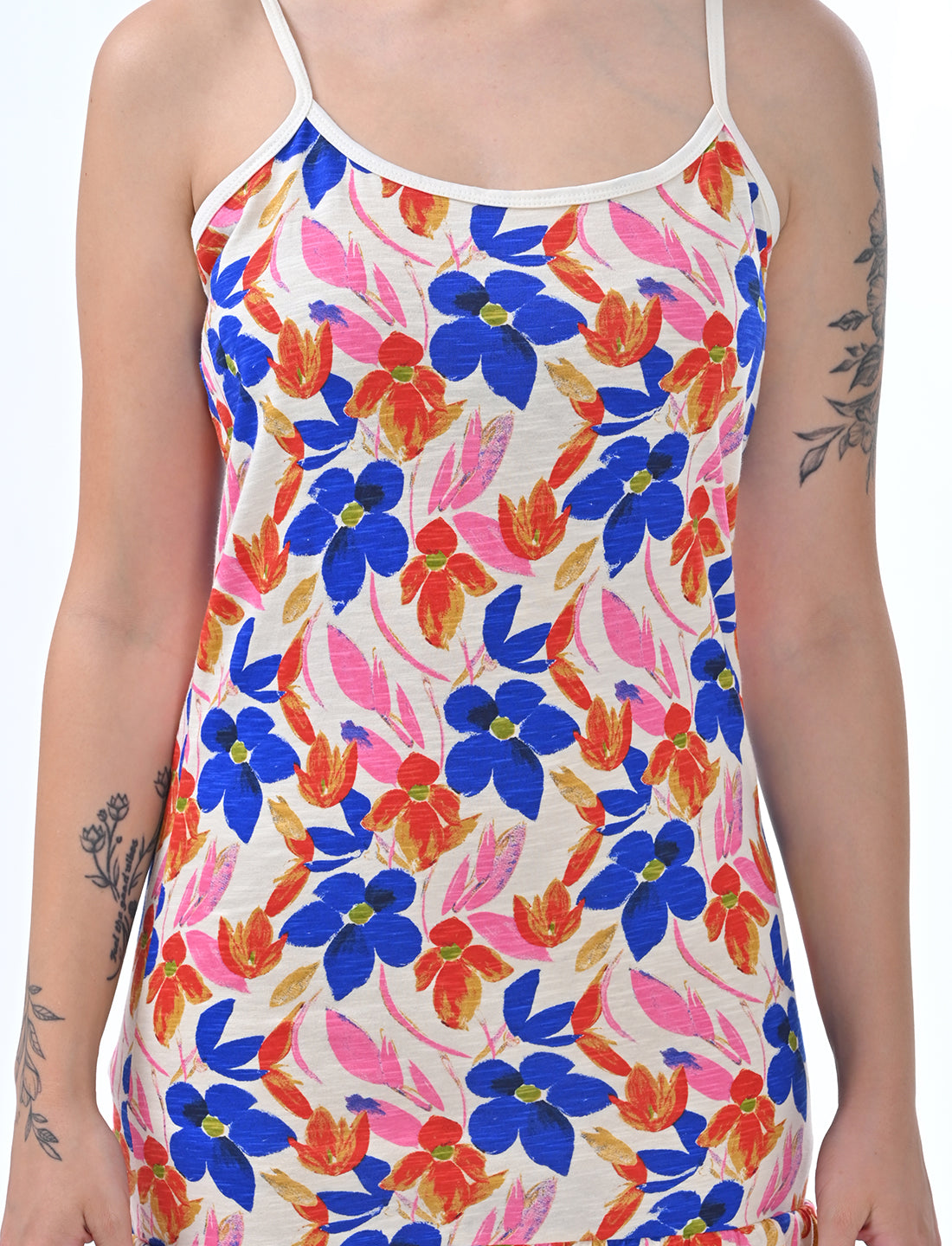 Women's Sleeveless Cotton Loungewear Dress