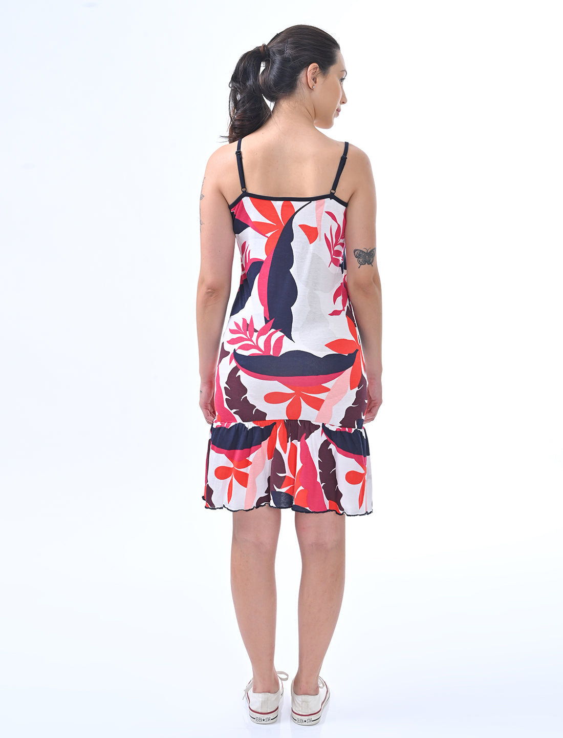 Women's Sleeveless Cotton Loungewear Dress
