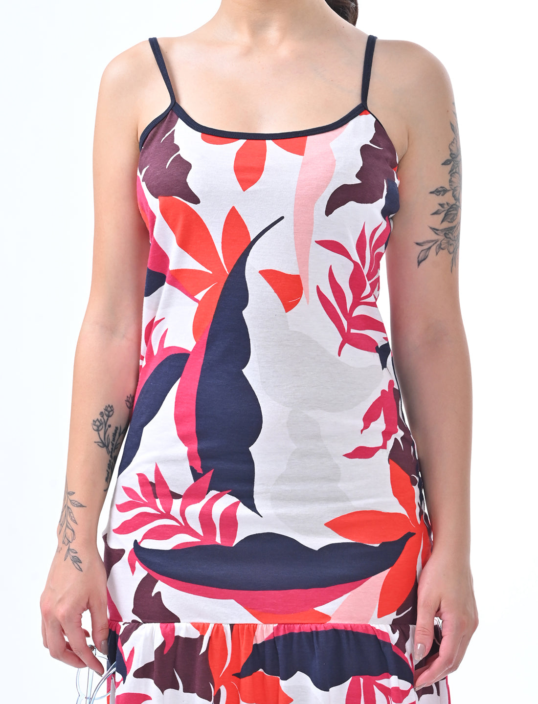 Women's Sleeveless Cotton Loungewear Dress