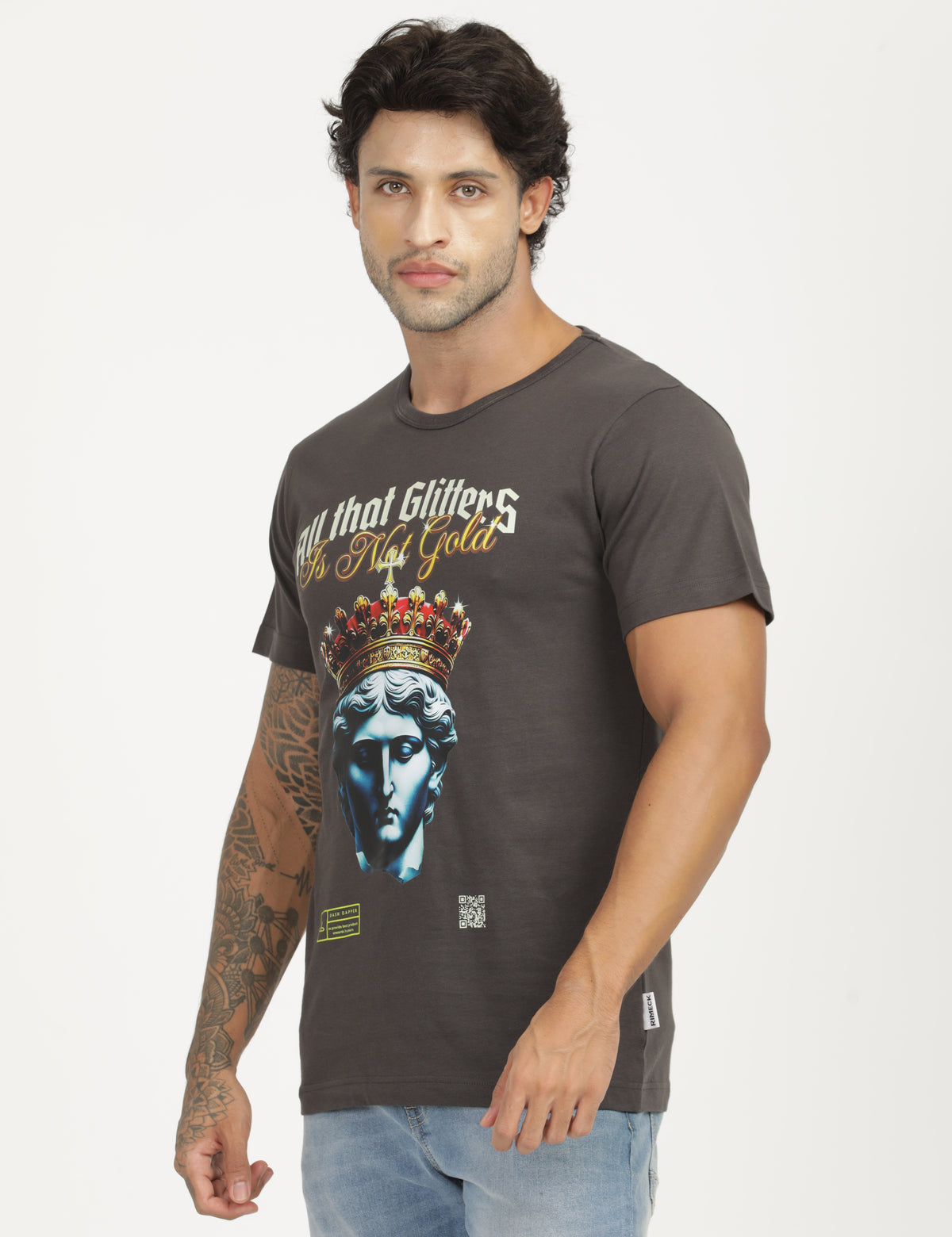 Men’s Premium Graphic Crew Neck T-Shirt