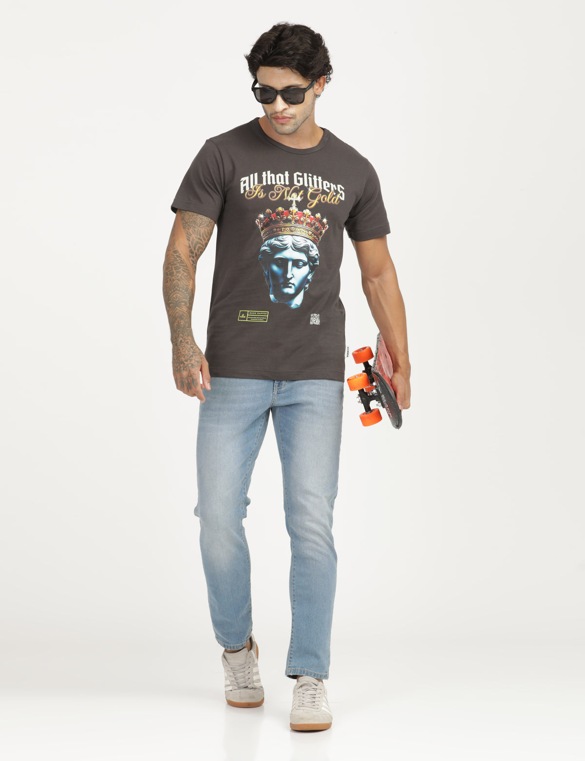 Men’s Premium Graphic Crew Neck T-Shirt