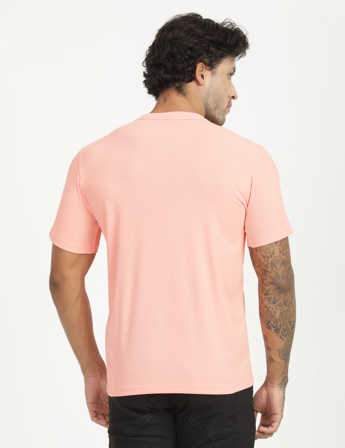 Men’s Premium Derby Textured Henley T-Shirt