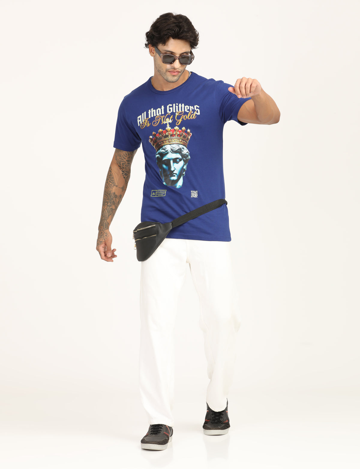 Men’s Premium Graphic Crew Neck T-Shirt