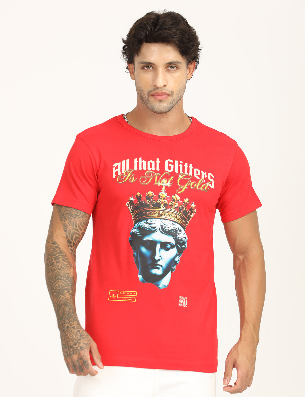 Men’s Premium Graphic Crew Neck T-Shirt