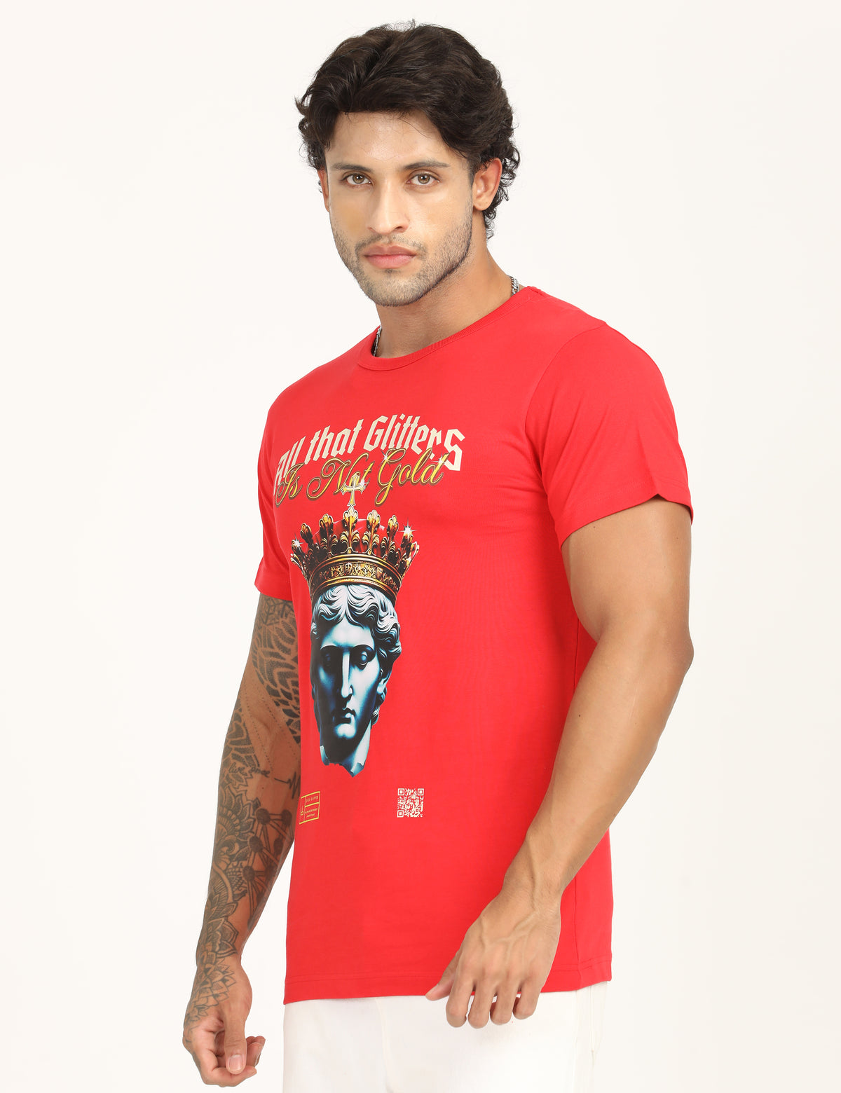 Men’s Premium Graphic Crew Neck T-Shirt