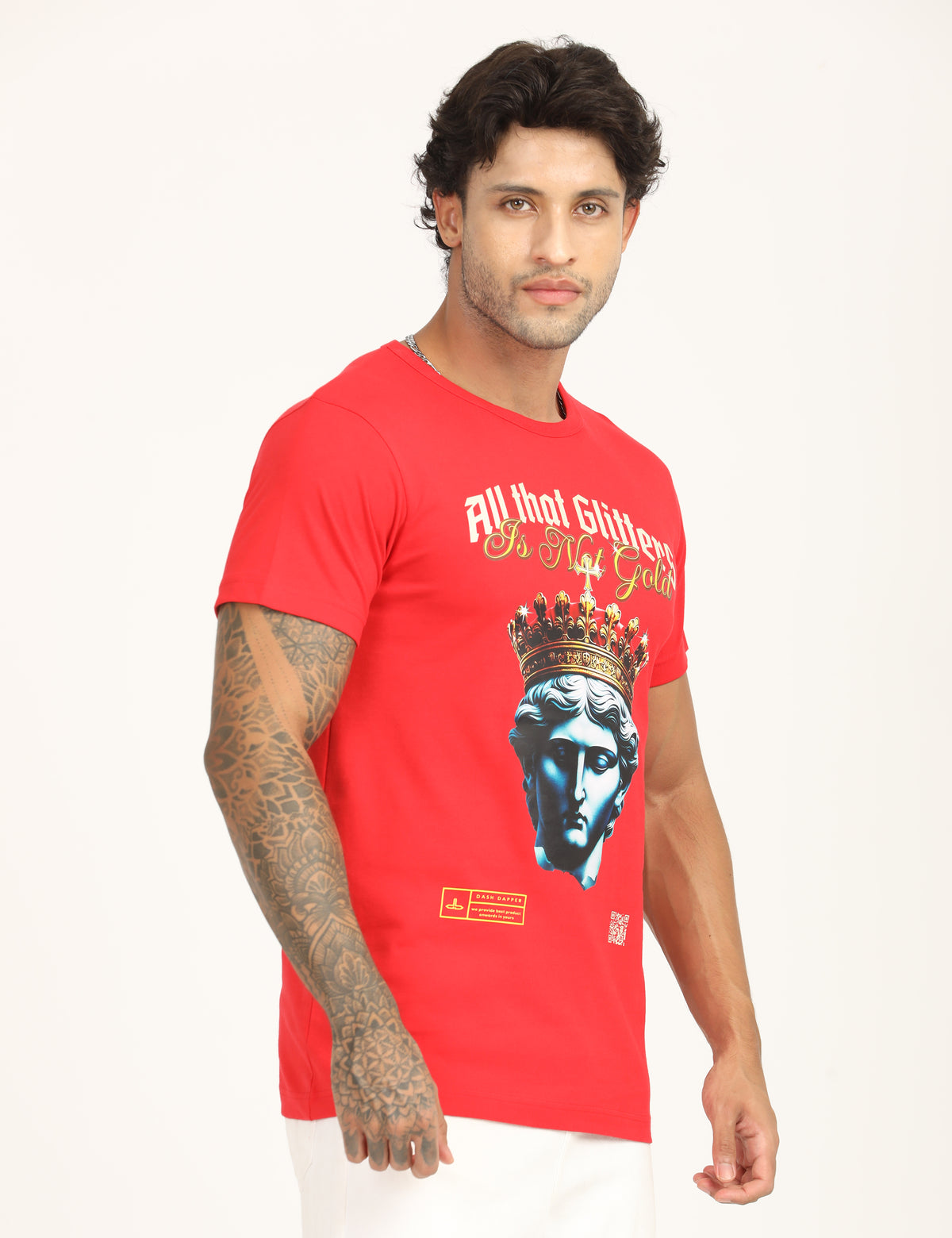 Men’s Premium Graphic Crew Neck T-Shirt