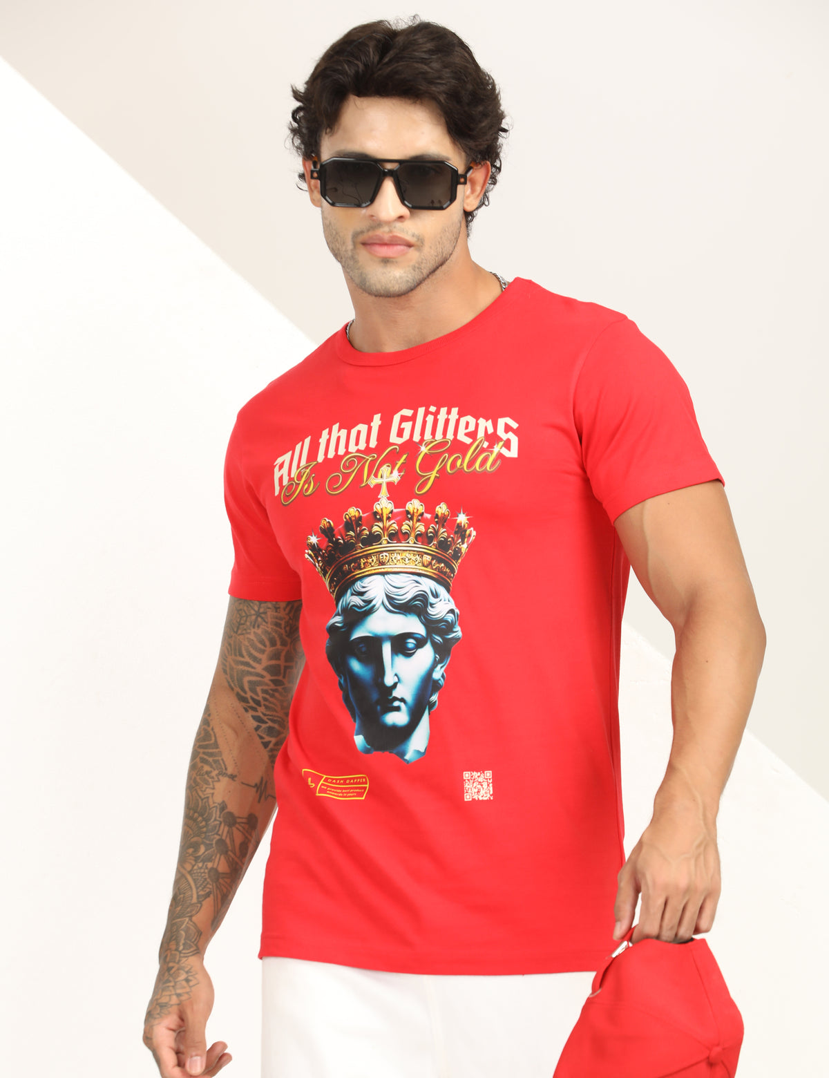 Men’s Premium Graphic Crew Neck T-Shirt