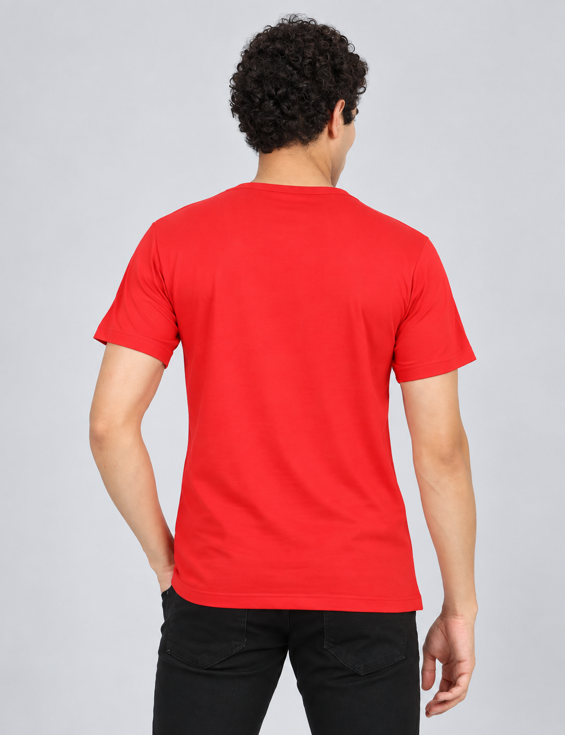 Premium Men’s Solid Crew Neck T-Shirt