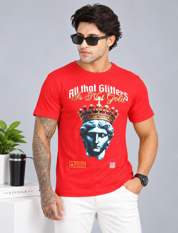 Men’s Premium Graphic Crew Neck T-Shirt