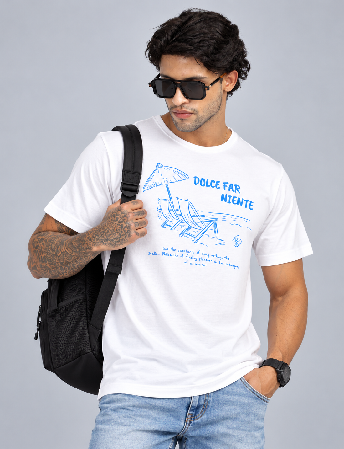 Men’s Premium Graphic Crew Neck T-Shirt
