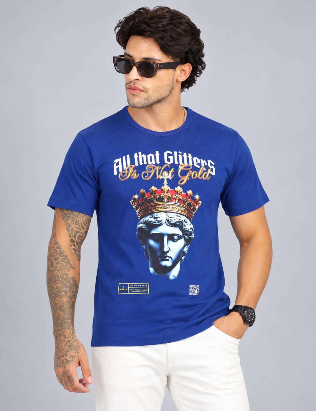 Men’s Premium Graphic Crew Neck T-Shirt
