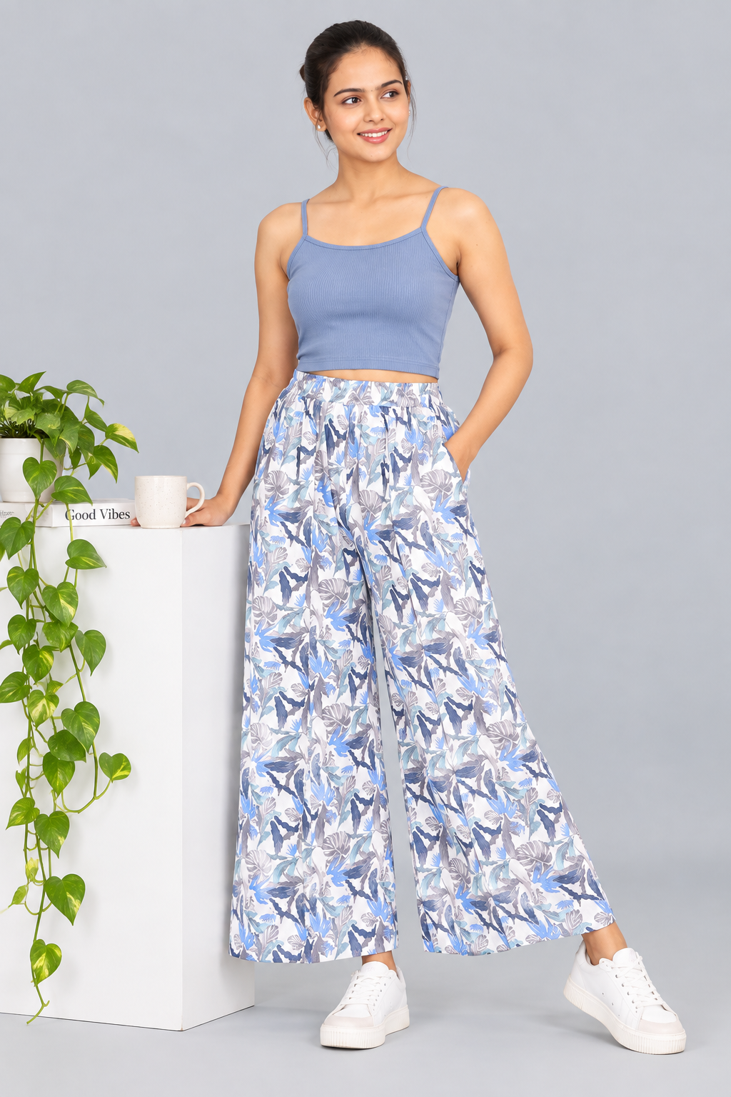 Women’s Printed Palazzo Pants