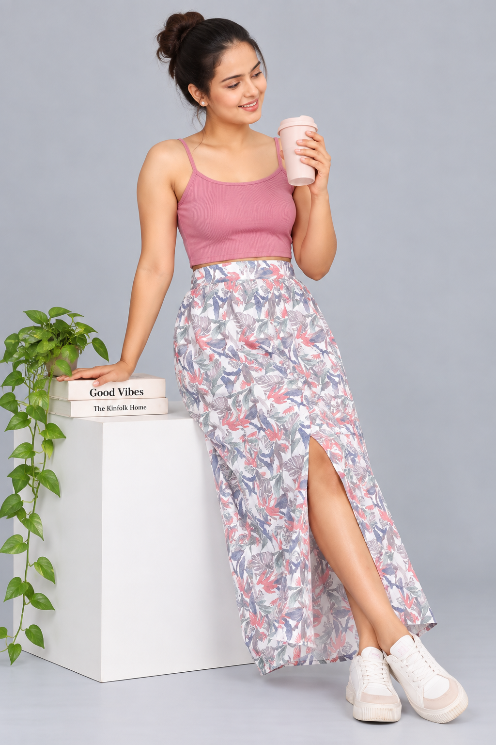 Women’s Printed Maxi Skirt